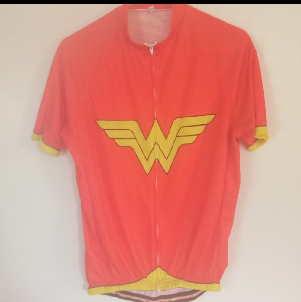 Wonder women jersey zip